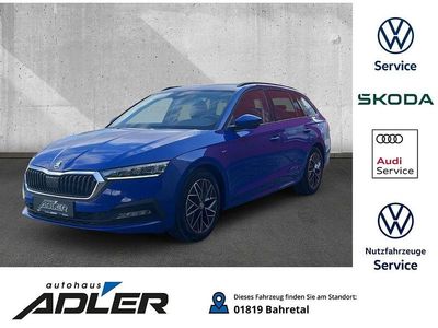 Gebraucht Skoda Octavia Clever 150 PS (110 kW) 2022 Blau Kombi