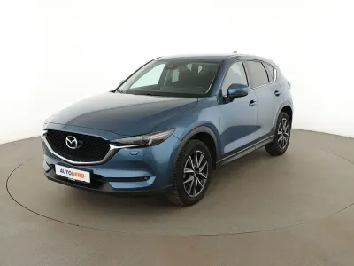 Gebraucht Mazda CX-5 Exclusive-Line 165 PS (121 kW) 2019 Blau SUV