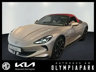 Uusi MG Cyberster 375 kW (510 HP) 2025 Valkoinen Avoauto