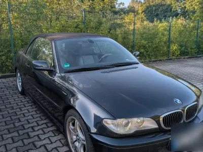 Gebraucht BMW 320 Cabriolet 170 PS (125 kW) 2006 Schwarz Cabrio