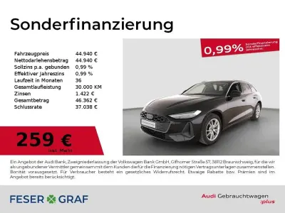 Gebraucht Audi A5 Comfort 204 PS (150 kW) 2025 Mythosschwarz metallic Kombi