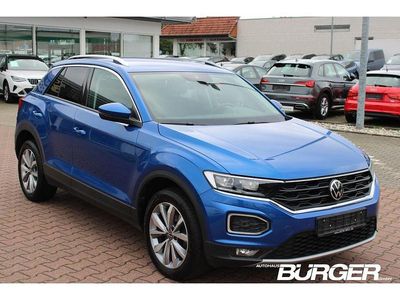 Second-hand VW T-Roc Style 150 CP (110 kW) 2021 Albastru SUV