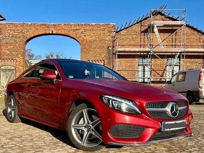 Rot Gebraucht 2018 Mercedes C200 AMG Coupé | 23.480 €