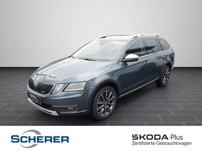 gebraucht Skoda Octavia III Combi Scout 2.0 TDI DSG 4x4 AHK Navi