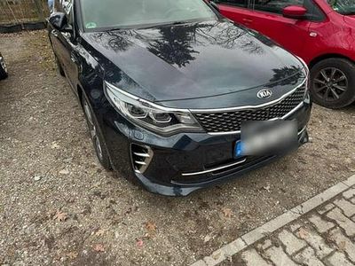 Gebraucht Kia Optima GT 245 PS (180 kW) 2017 Blau Kombi