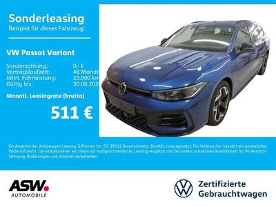 Second-hand VW Passat R-line 193 CP (141 kW) 2025 Albastru Break