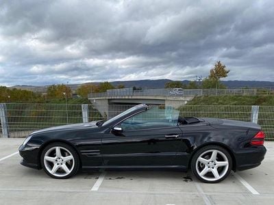 Usata Mercedes SL350 AMG 272 CV (200 kW) 2006 Nero Cabrio