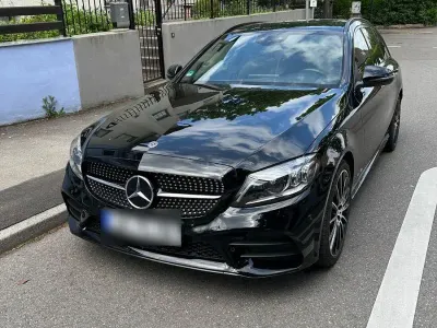 Gebraucht Mercedes C220 AMG line 194 PS (142 kW) 2019 Schwarz Kombi