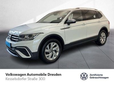 Gebraucht VW Tiguan Allspace Life 150 PS (110 kW) 2023 Pure white SUV