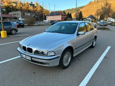 Brugt BMW 523 170 HK (125 kW) 1999 Sølv Sedan