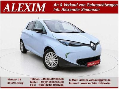 Usata Renault Zoe Zen 42 kW (58 CV) 2015 Blu Utilitaria