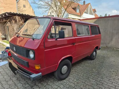 Gebraucht VW Multivan 69 PS (50 kW) 1989 Rot Van / Kleinbus