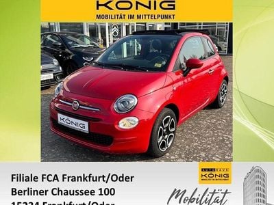 Rot Gebraucht 2023 Fiat 500C Club Cabrio | 12.999 € (Guter Preis)