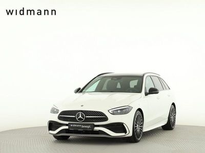 Gebraucht Mercedes C220 AMG 200 PS (147 kW) 2024 Unilack polarweiß Kombi