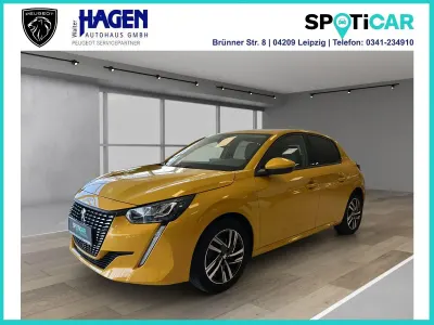 Gebraucht Peugeot 208 Allure 101 PS (74 kW) 2021 Gelb Kleinwagen