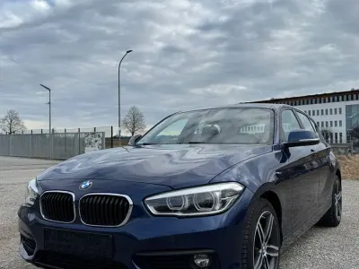 Usata BMW 118 136 CV (100 kW) 2018 Blu Utilitaria