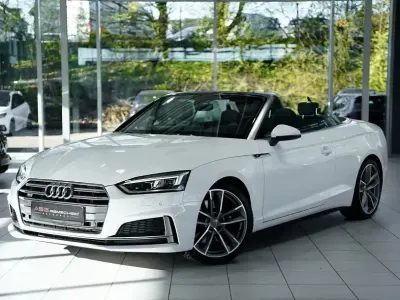 Gebraucht Audi S5 Cabriolet Ambiente 354 PS (260 kW) 2018 Weiß Cabrio