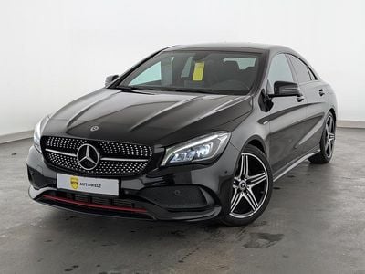 Gebraucht Mercedes CLA250 AMG line 218 PS (160 kW) 2017 Nachtschwarz  unilack Limousine