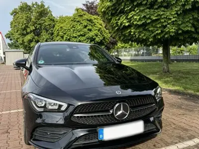 Brugt Mercedes CLA250 AMG line 224 HK (164 kW) 2021 Sort Sedan