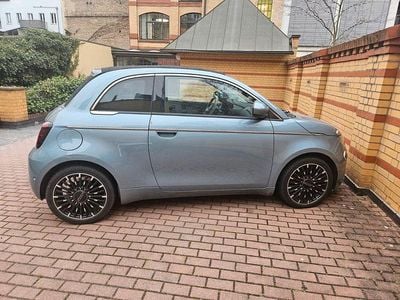 Brugt Fiat 500e La Prima 86 kW (118 HK) 2022 Blå Sedan
