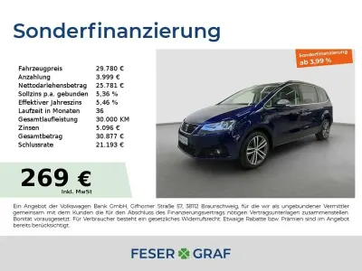 Gebraucht Seat Alhambra XCELLENCE 150 PS (110 kW) 2022 Atlantic blau Van / Kleinbus