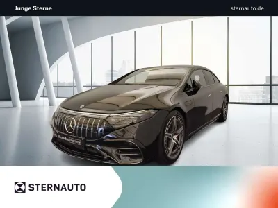 Gebraucht Mercedes EQS 53 AMG AMG 483 kW (658 PS) 2021 Metalliclack obsidianschwarz Kleinwagen