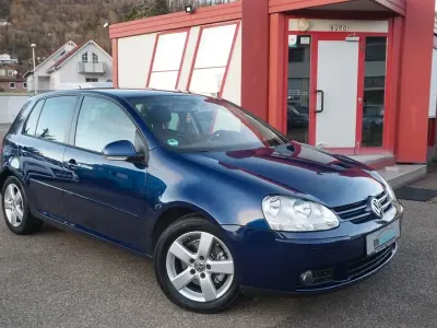 Gebraucht VW Golf V United 140 PS (102 kW) 2008 Blau Kleinwagen
