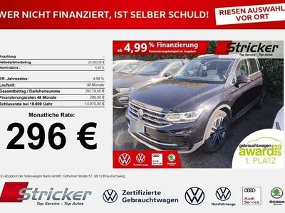 Gebraucht VW Tiguan Elegance 245 PS (180 kW) 2021 Schwarz SUV