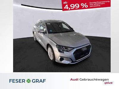 Gebraucht Audi A3 Advanced Plus 150 PS (110 kW) 2023 Florettsilber metallic Limousine