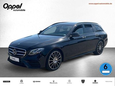 Gebraucht Mercedes E400 AMG line 340 PS (250 kW) 2020 Obsidianschwarz  metalliclack Kombi