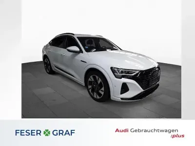 Gebraucht Audi Q8 Sportback e-tron Advanced Plus 250 kW (340 PS) 2024 Gletscherweiß metallic SUV