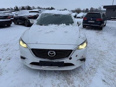 Gebraucht Mazda 6 Prime-Line 150 PS (110 kW) 2016 Weiß Limousine