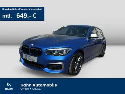 Begagnad BMW M140 M Sport 340 HK (250 kW) 2018 Blå Halvkombi