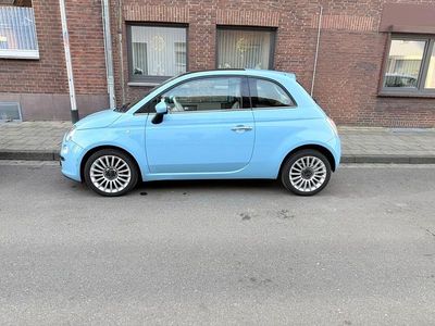 Gebraucht Fiat 500 Lounge 86 PS (63 kW) 2010 Blau Kleinwagen