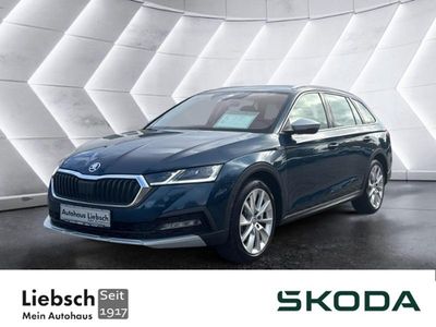 Gebraucht Skoda Octavia 200 PS (147 kW) 2022 Blau Kombi