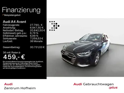 Gebraucht Audi A4 Advanced 204 PS (150 kW) 2023 Schwarz Kombi