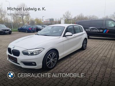 Używany BMW 118 Advantage 136 KM (100 kW) 2019 Biały Hatchback
