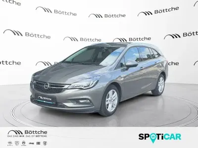 Gebraucht Opel Astra 125 PS (91 kW) 2018 Quarz grau Kombi