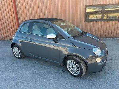 Second-hand Fiat 500C 86 CP (63 kW) 2013 Gri Cabrio