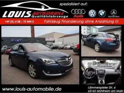Gebraucht Opel Insignia Business Edition 140 PS (102 kW) 2014 Ozean blau (p2) (metallic) Kombi