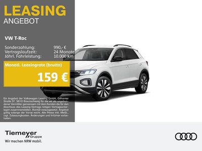 Weiß Gebraucht 2025 VW T-Roc Goal SUV | 22.980 € (Guter Preis)