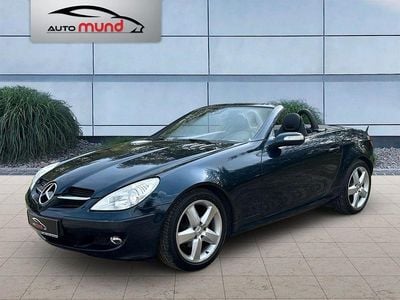Usata Mercedes SLK200 163 CV (119 kW) 2006 Blu Cabrio