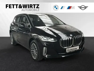Brugt BMW 218 Active Tourer Luxury Line 136 HK (100 kW) 2023 Sort MPV