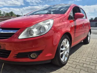 Gebraucht Opel Corsa 2007 Rot Kleinwagen