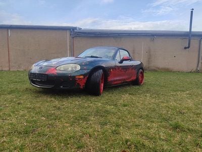 Gebraucht Mazda MX5 110 PS (80 kW) 2002 Grün Cabrio