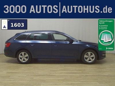 Gebraucht Skoda Superb Ambition 150 PS (110 kW) 2022 Blau Kombi