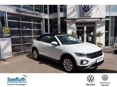 Usata VW T-Roc Cabriolet Style 150 CV (110 kW) 2023 Bianco Cabrio
