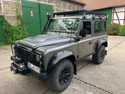 Gebraucht Land Rover Defender 122 PS (89 kW) 2008 Grau Kombi