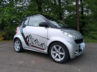 Używany Smart ForTwo Coupé Pulse 71 KM (52 kW) 2013 Srebrny Coupe