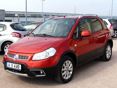 Gebraucht Fiat Sedici Emotion 120 PS (88 kW) 2010 Bambuco rot SUV